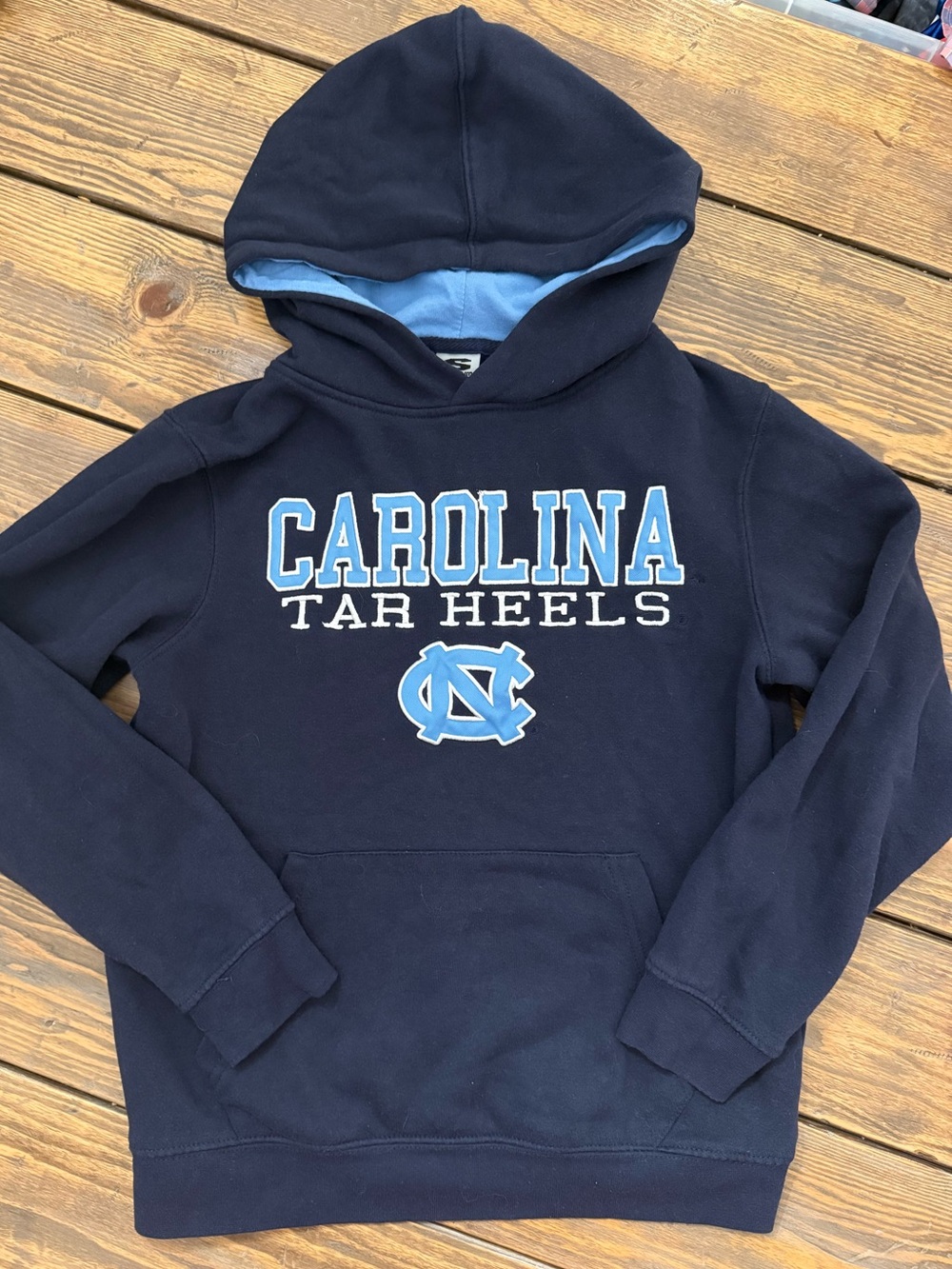 Stadium Athletics Navy Hoodie  North Carolina Tar Heels Size M (12/14)